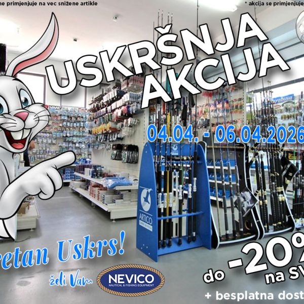 Želimo Vam sretan Uskrs uz vikend akciju do -20% na sve