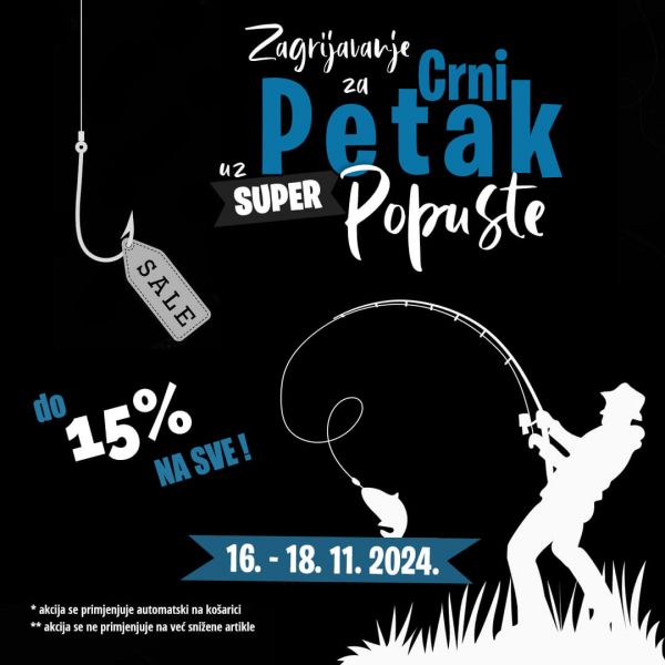 Zagrijavanje za crni petak 2024.
