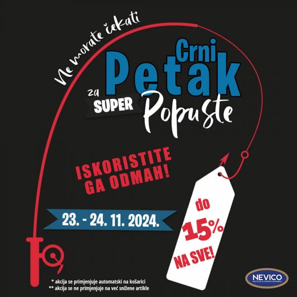 Ne možete dočekati crni petak 2024.?