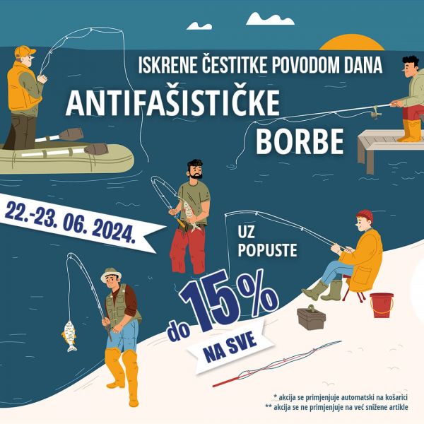 Iskrene čestitke za Dan antifašističke borbe uz popuste cijeli vikend