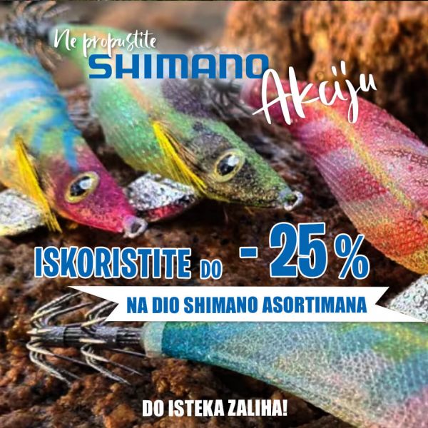 SHIMANO na akciji do -25%