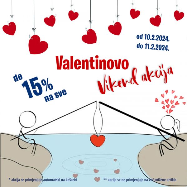 Valentinovo vikend akcija