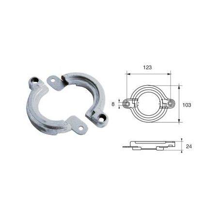 ALUMINIJSKA ANODA YANMAR 801305AL VRSTA COLLAR Cijena