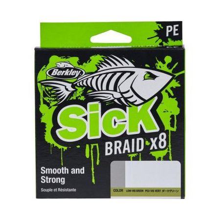 BERKLEY SICK BRAID X8 MOSS GREEN cijena, akcija