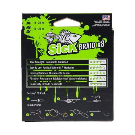 BERKLEY SICK BRAID X8 MOSS GREEN cijena, akcija