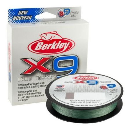 BERKLEY X9 BRAID GREEN price, sale