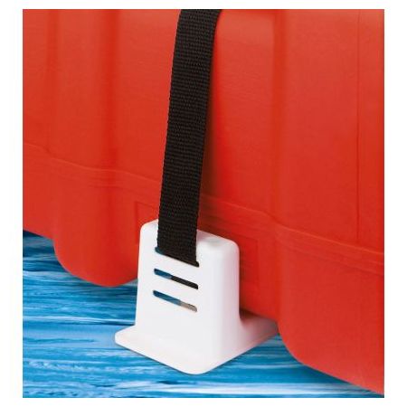 DRŽAČI ZA SPREMNIK PVC 4 KOM BIJELI 01.2339 Cijena