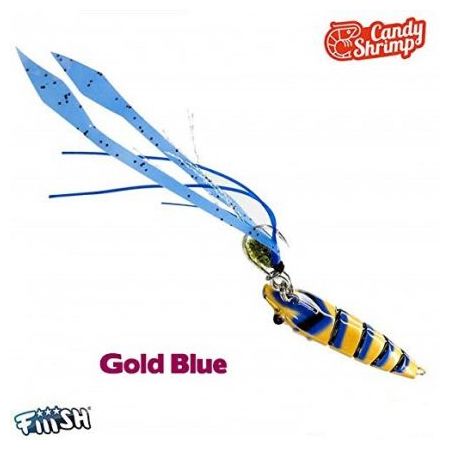 FIIISH CSK1106 CANDY SHRIMP GOLD BLUE 15g