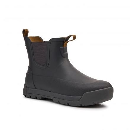 GRUNDENS ANKLE BOOT CLOUD COVER BLACK