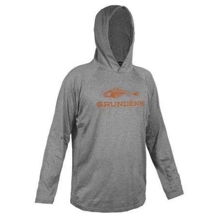 GRUNDENS DECK HAND HOODED MAJICA MONUMENT GREY VEL. L Cijena