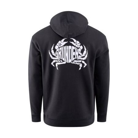 GRUNDENS EAT YOUR WORDS DWR HD HOODIE BLACK CRAB GRAPHIC cijena, akcija