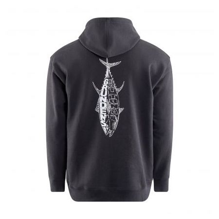 GRUNDENS EAT YOUR WORDS DWR HD HOODIE BLACK TUNA GRAPHIC Cijena