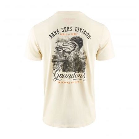 GRUNDENS MAJICA DARK SEAS X PORTSMITH SS T-SHIRT NATURAL Cijena