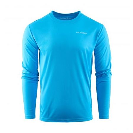 GRUNDENS T-SHIRT LONG SLEEVES WE ARE SALT LS TECH TEE COSTAL BLUE Price