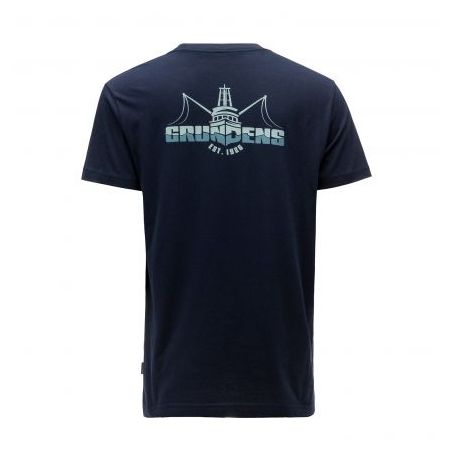 GRUNDENS MAJICA KRATKI RUKAV LOGO BOAT SS DARK NAVY Cijena
