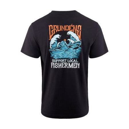 GRUNDENS MAJICA KRATKI RUKAV SUPPORT FISHERMEN SS BLACK L Cijena