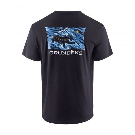 GRUNDENS MAJICA KRATKI RUKAV URSA MAJOR SS T-SHIRT BLACK Cijena