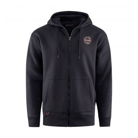 GRUNDENS MAJICA SA KAPULJAČOM DARK SEAS X INSTINCTIVE FZ HOODIE BLACK cijena, akcija