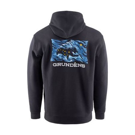 GRUNDENS MAJICA SA KAPULJAČOM URSA MAJOR BLACK Cijena