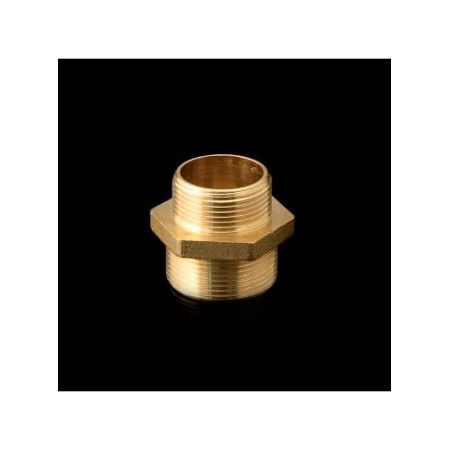 BRASS M. M. COUPLING WITH M. REDUCED - ART. 680