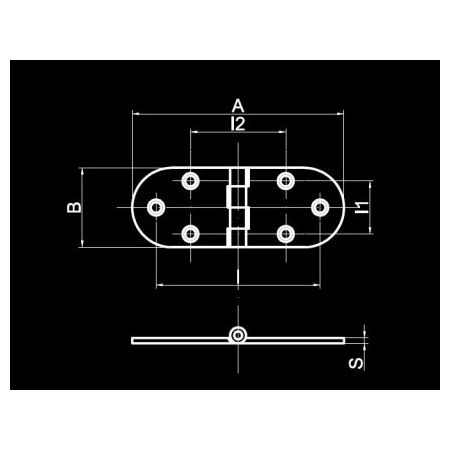 BRASS HINGE ART.1318.C Price