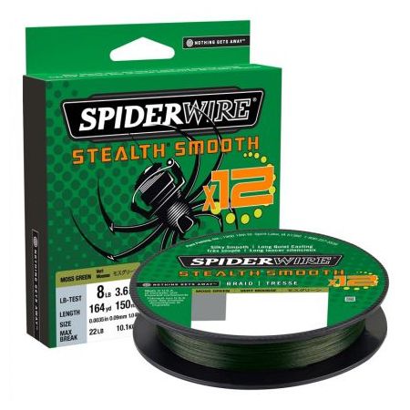 SPIDERWIRE STEALTH SMOOTH GREENx12 Price