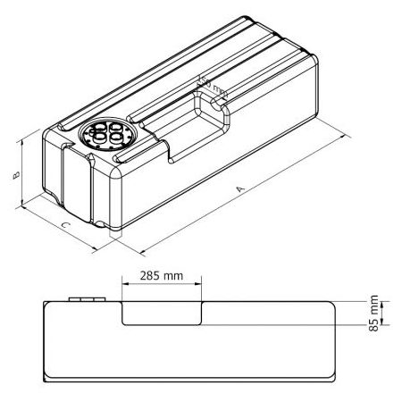 SPREMNIK ZA OTPADNE VODE PVC 35L S PUMPOM I DODACIMA 01.4600  Cijena