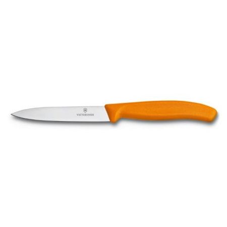VICTORINOX KITCHEN KNIFE 10cm ORANGE 6.7706.L119 Price