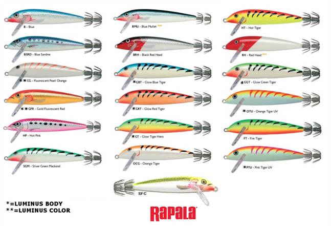Rapala for squid SQ09, Price