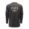 GRUNDENS MAJICA TUNA TATOO LS TECH TEE ANCHOR