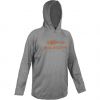 GRUNDENS DECK HAND HOODED MAJICA MONUMENT GREY VEL. L