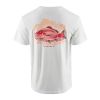 GRUNDENS MAJICA KRATKI R. RED SNAPPER SS T-SHIRT WHITE