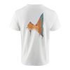 GRUNDENS MAJICA KRATKI RUKAV CHASING TAIL SS T-SHIRT BIJELA