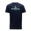 GRUNDENS MAJICA KRATKI RUKAV LOGO BOAT SS DARK NAVY