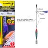 YO-ZURI EZ-SQUID RIG 1-BRANCH EZ-SLIM 80MM