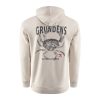 GRUNDENS GYOTAKU HOODIE BONE HEATHER DUNGIE