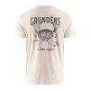 GRUNDENS GYOTAKU SS T-SHIRT BONE HEATHER DUNGIE