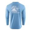 GRUNDENS TUNA TORPEDO LS TECH TEE CAPTAIN
