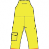 GRUNDENS HLAČE CSA NEPTUNE REFLECTIVE YELLOW