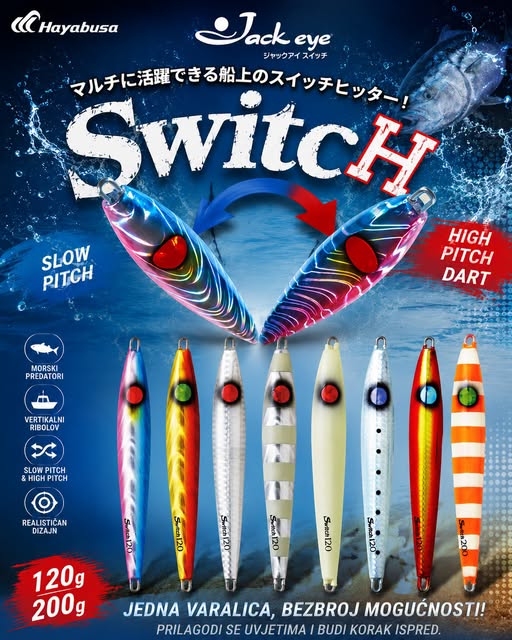 HAYABUSA Jack Eye Switch - Jedna varalica, bezbroj mogućnosti